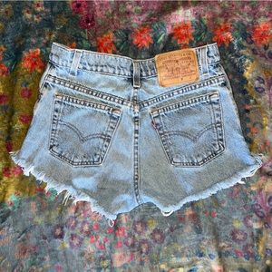 Levi’s denim shorts
